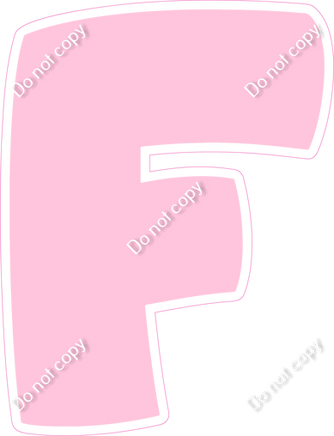 BBT 18" Individuals - Flat Baby Pink F