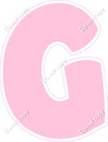 BBT 18" Individuals - Flat Baby Pink G