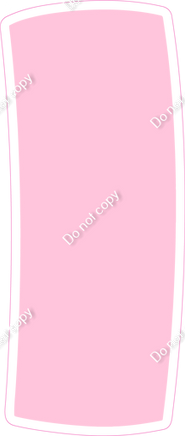 BBT 18" Individuals - Flat Baby Pink I