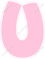 BBT 18" Individuals - Flat Baby Pink U