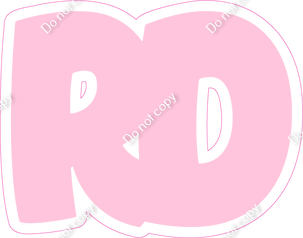 BBT 18" Individuals - Flat Baby Pink RD