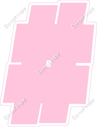 BBT 18" Individuals - Flat Baby Pink #