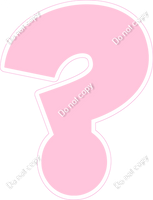 BBT 18" Individuals - Flat Baby Pink ?