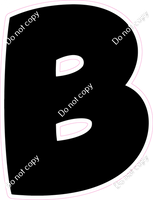 BBT 18" Individuals - Flat Black B