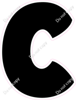 BBT 18" Individuals - Flat Black C