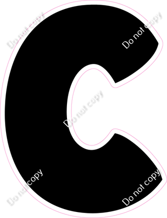 BBT 18" Individuals - Flat Black C