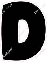 BBT 18" Individuals - Flat Black D