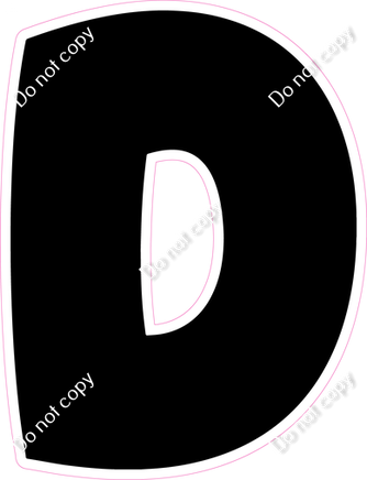 BBT 18" Individuals - Flat Black D