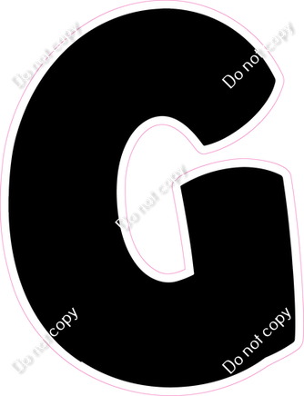 BBT 18" Individuals - Flat Black G