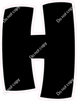 BBT 18" Individuals - Flat Black H