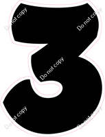 BBT 18" Individuals - Flat Black 3