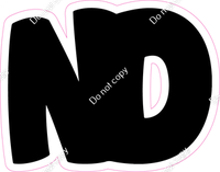 BBT 18" Individuals - Flat Black ND