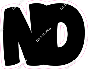 BBT 18" Individuals - Flat Black ND