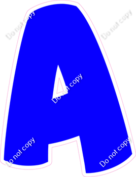 BBT 18" Individuals - Flat Blue A