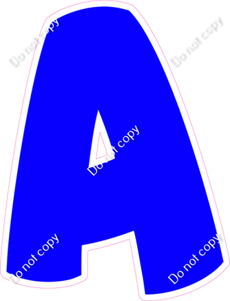 BBT 18" Individuals - Flat Blue A