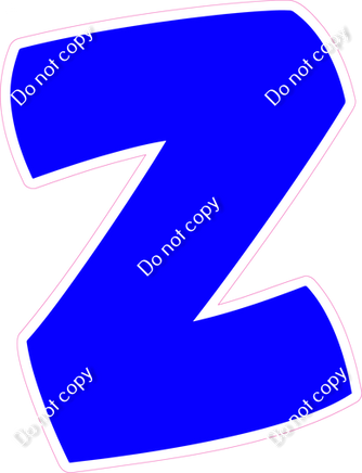 BBT 18" Individuals - Flat Blue Z