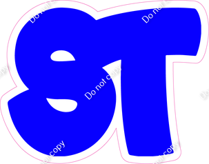 BBT 18" Individuals - Flat Blue ST