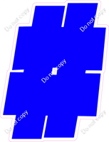 BBT 18" Individuals - Flat Blue #