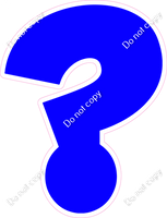 BBT 18" Individuals - Flat Blue ?