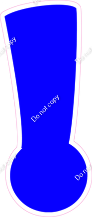 BBT 18" Individuals - Flat Blue !