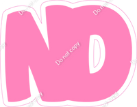 BBT 18" Individuals - Flat Bubblegum ND