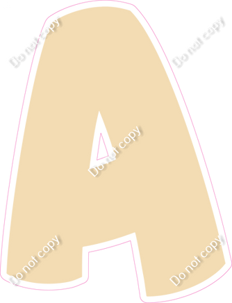 BBT 18" Individuals - Flat Champagne A