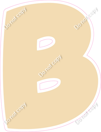 BBT 18" Individuals - Flat Champagne B