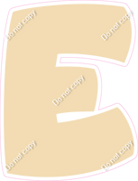 BBT 18" Individuals - Flat Champagne E