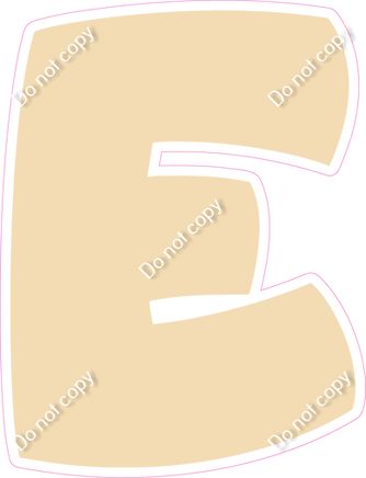 BBT 18" Individuals - Flat Champagne E