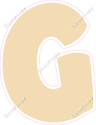 BBT 18" Individuals - Flat Champagne G