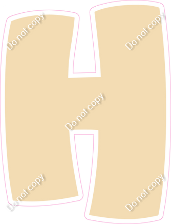 BBT 18" Individuals - Flat Champagne H