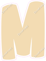 BBT 18" Individuals - Flat Champagne M