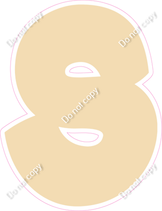 BBT 18" Individuals - Flat Champagne S