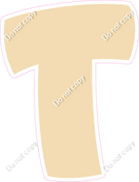 BBT 18" Individuals - Flat Champagne T