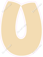 BBT 18" Individuals - Flat Champagne U