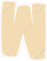 BBT 18" Individuals - Flat Champagne W