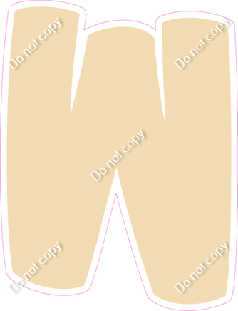 BBT 18" Individuals - Flat Champagne W