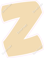 BBT 18" Individuals - Flat Champagne Z