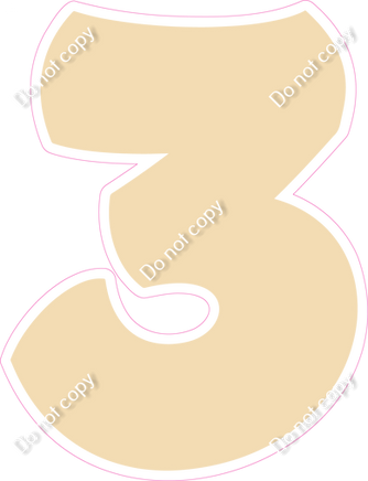 BBT 18" Individuals - Flat Champagne 3