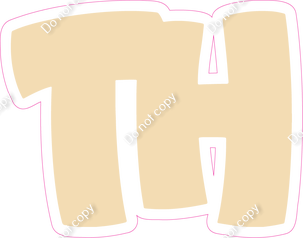 BBT 18" Individuals - Flat Champagne TH