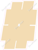 BBT 18" Individuals - Flat Champagne #