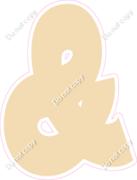 BBT 18" Individuals - Flat Champagne &