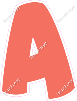 BBT 18" Individuals - Flat Coral A