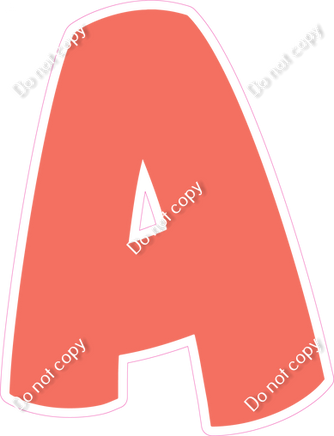 BBT 18" Individuals - Flat Coral A