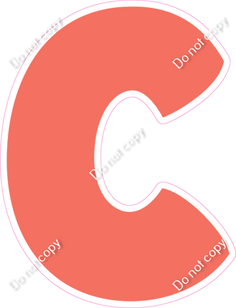 BBT 18" Individuals - Flat Coral C