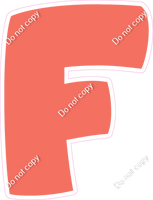 BBT 18" Individuals - Flat Coral F