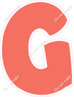 BBT 18" Individuals - Flat Coral G