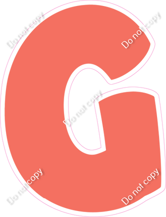 BBT 18" Individuals - Flat Coral G