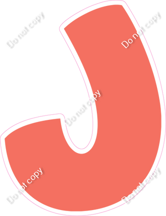 BBT 18" Individuals - Flat Coral J