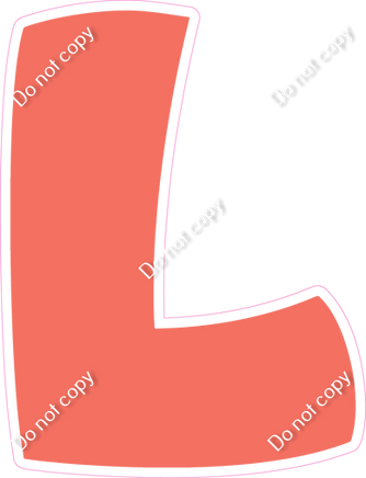 BBT 18" Individuals - Flat Coral L
